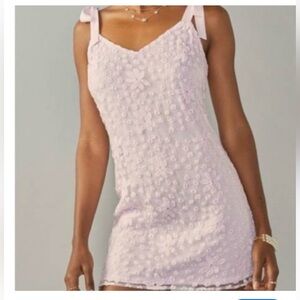 Miami Light Pink Floral Lace Dress